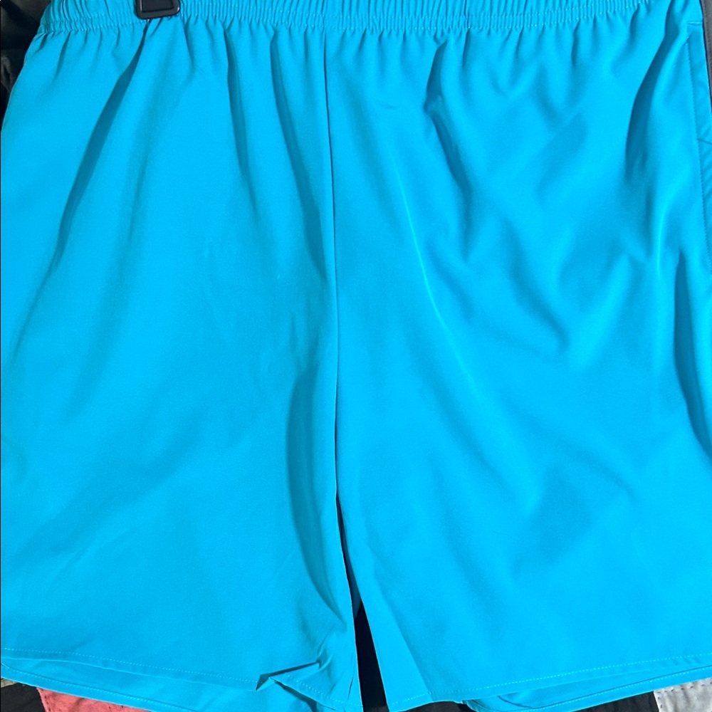 ZELOS Bright Blue Men's Athletic Shorts